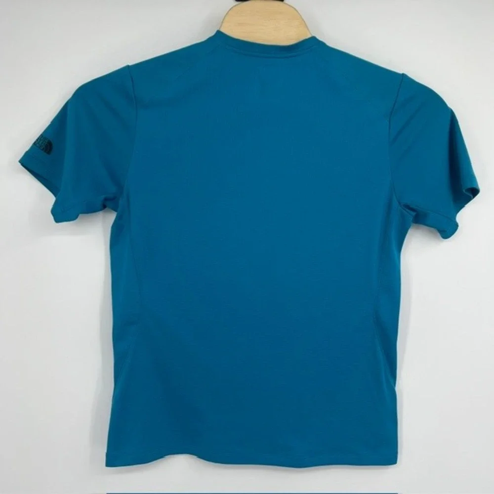 The North Face Men's Blue FlashDry Short‎ Sleeve Athletic Shirt Size Medium